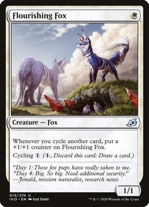 Flourishing Fox from Ikoria: Lair of Behemoths (Uncommon)