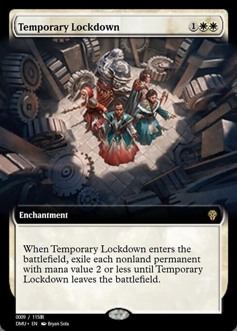 Temporary Lockdown from Magic Online Promos (Rare)