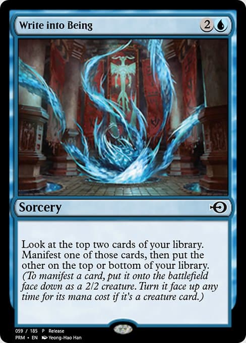 Write into Being from Magic Online Promos (Common)