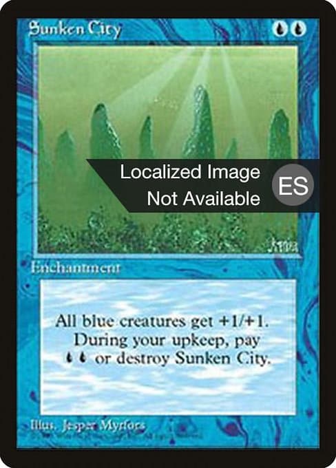 Sunken City from Fourth Edition Foreign Black Border (Common)