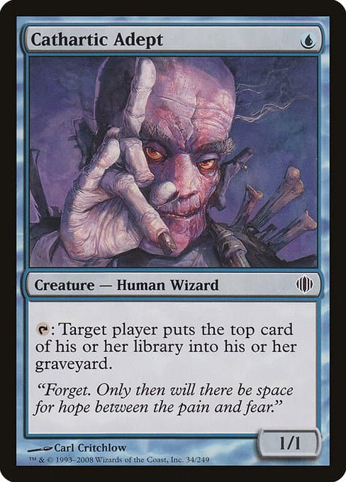 Cathartic Adept from Shards of Alara (Common)