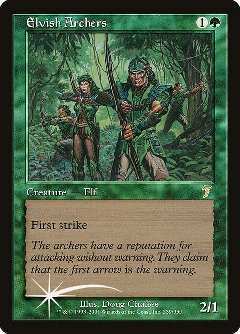 Elvish Archers from Seventh Edition (Rare)
