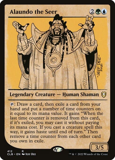 Alaundo the Seer from Commander Legends: Battle for Baldur's Gate (Rare)