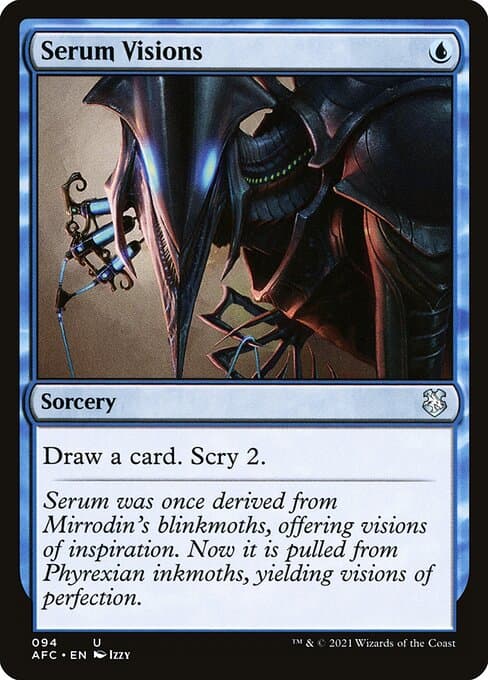Serum Visions from Forgotten Realms Commander (Uncommon)