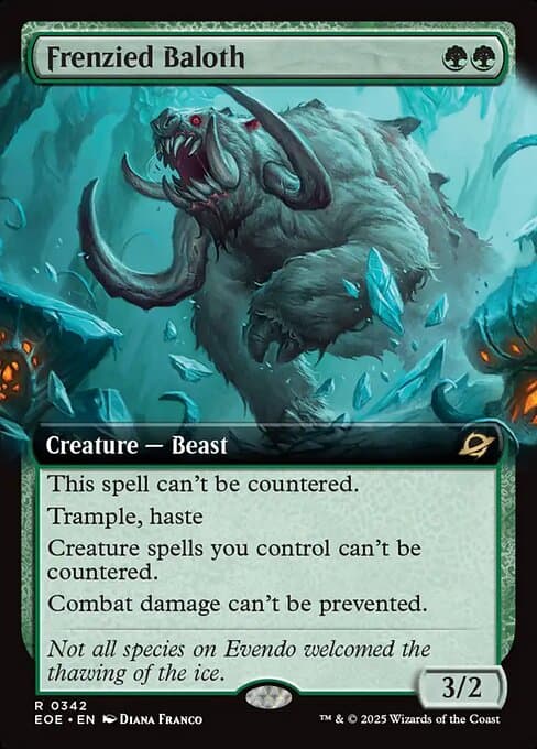 Frenzied Baloth from Edge of Eternities (Rare)