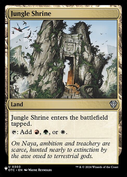 Jungle Shrine from The List (Uncommon)