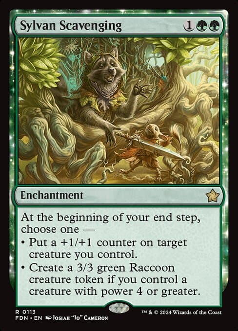 Sylvan Scavenging from Foundations (Rare)