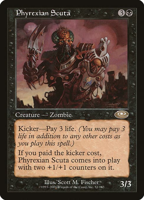 Phyrexian Scuta from Planeshift (Rare)