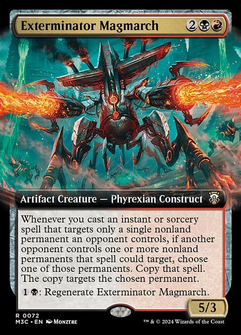 Exterminator Magmarch from Modern Horizons 3 Commander (Rare)