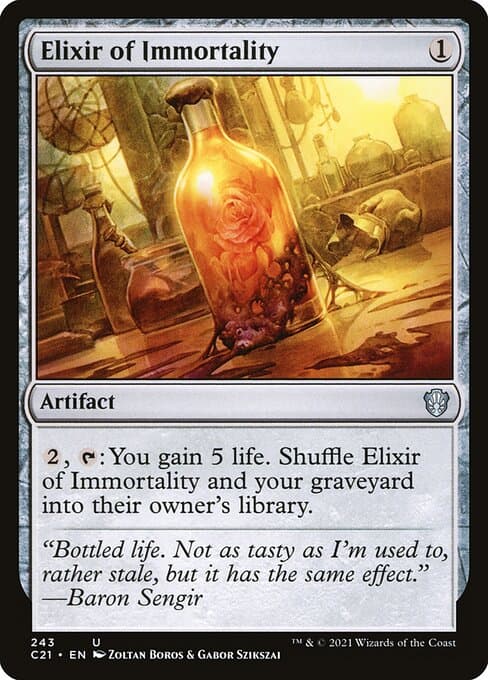 Elixir of Immortality (Uncommon)