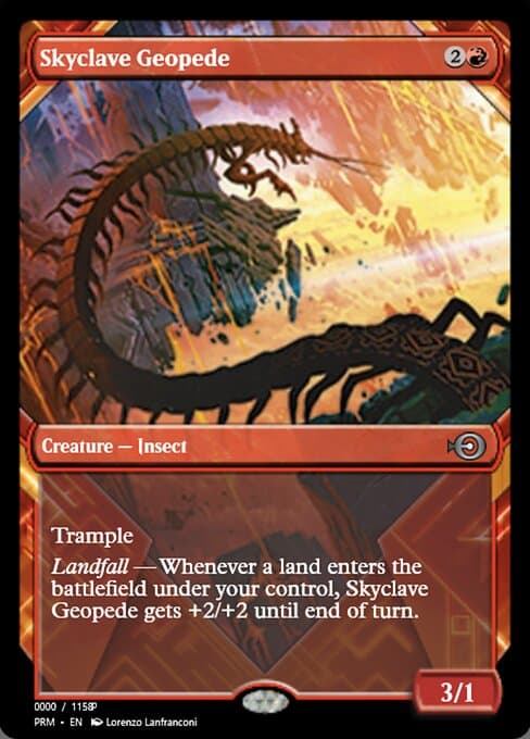 Skyclave Geopede from Magic Online Promos (Uncommon)