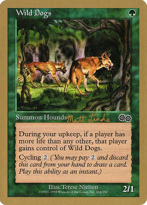 Wild Dogs from World Championship Decks 1999 (Common)