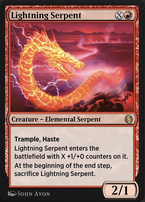 Lightning Serpent (Rare)