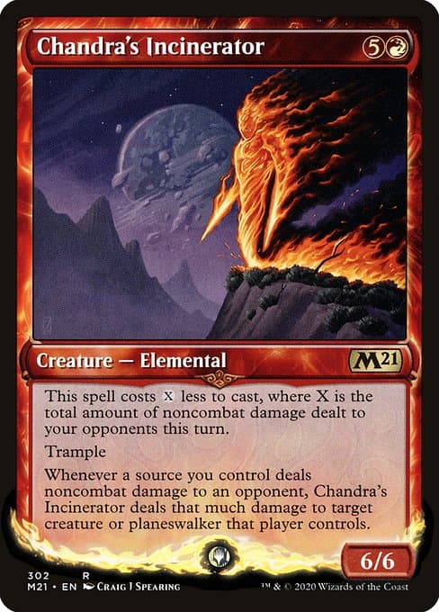 Chandra's Incinerator from Core Set 2021 (Rare)