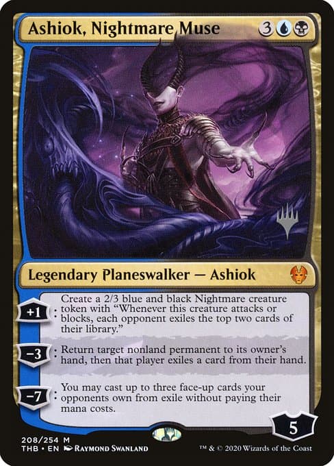 Ashiok, Nightmare Muse from Theros Beyond Death Promos (Mythic)