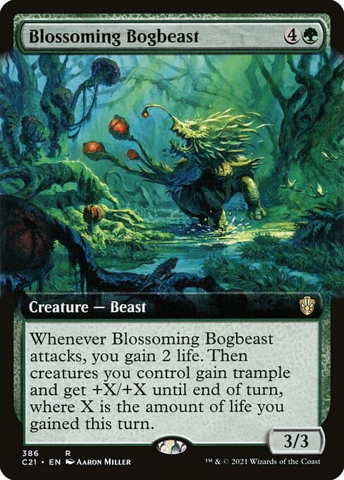 Blossoming Bogbeast from Commander 2021 (Rare)