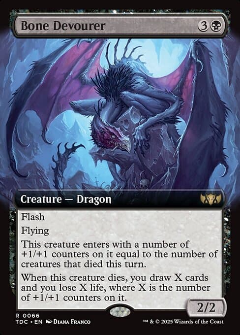Bone Devourer from Tarkir: Dragonstorm Commander (Rare)