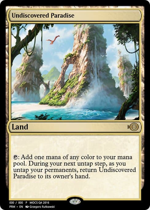 Undiscovered Paradise from Magic Online Promos (Rare)