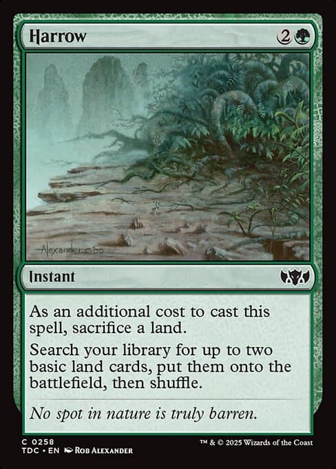 Harrow from Tarkir: Dragonstorm Commander (Common)