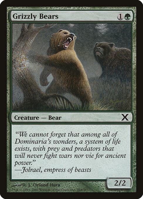 Grizzly Bears from Tenth Edition (Common)