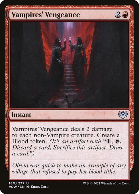 Vampires' Vengeance from Innistrad: Crimson Vow (Uncommon)