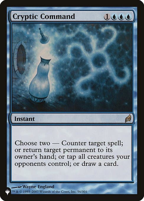 Cryptic Command from The List (Rare)