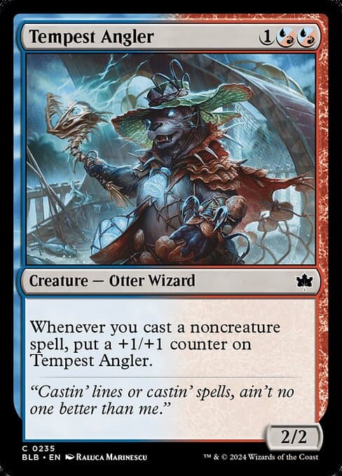 Tempest Angler from Bloomburrow (Common)