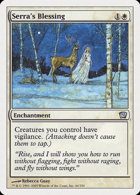 Serra's Blessing from Ninth Edition (Uncommon)
