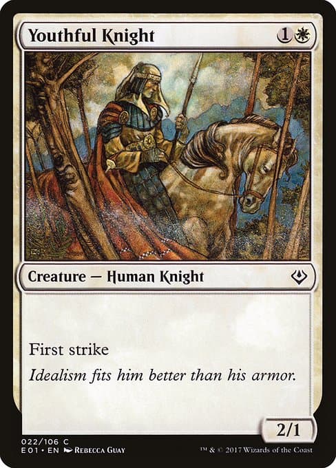 Youthful Knight from Archenemy: Nicol Bolas (Common)