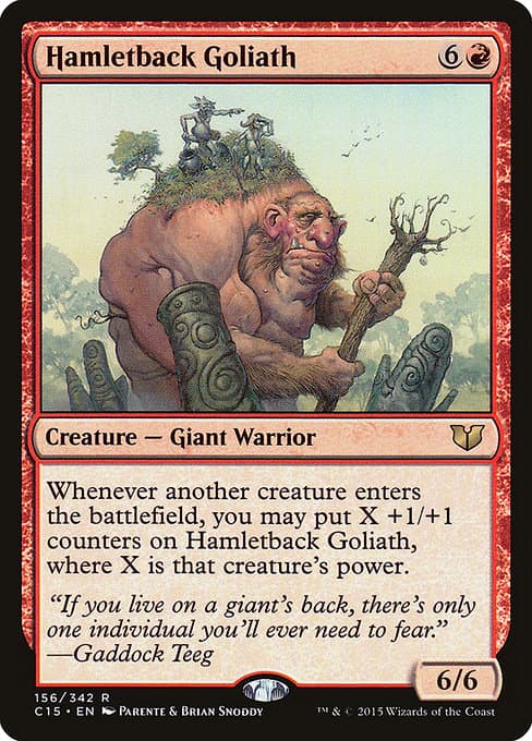 Hamletback Goliath from Commander 2015 (Rare)