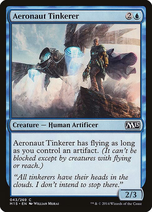 Aeronaut Tinkerer from Magic 2015 (Common)