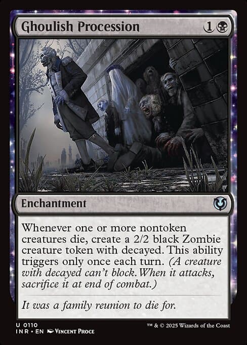 Ghoulish Procession from Innistrad Remastered (Uncommon)
