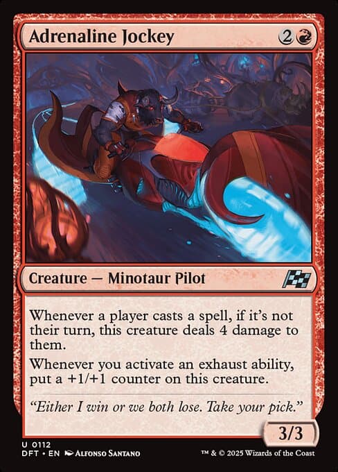 Adrenaline Jockey from Aetherdrift (Uncommon)