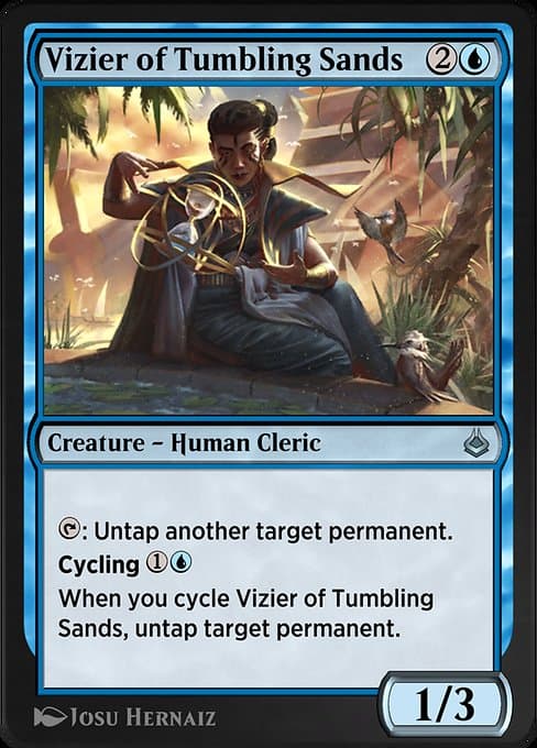 Vizier of Tumbling Sands from Amonkhet Remastered (Uncommon)