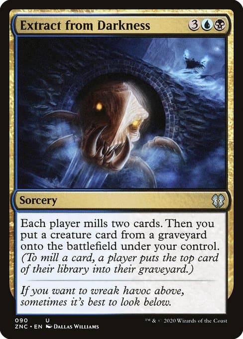 Extract from Darkness from Zendikar Rising Commander (Uncommon)