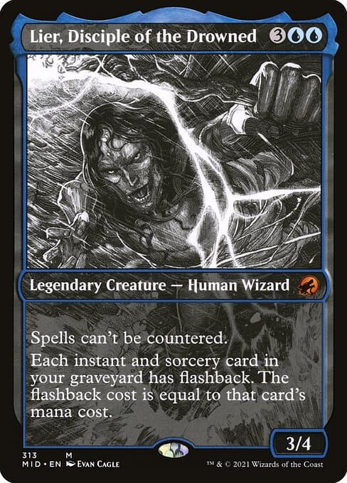 Lier, Disciple of the Drowned from Innistrad: Midnight Hunt (Mythic)