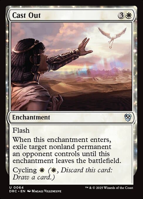 Cast Out from Aetherdrift Commander (Uncommon)