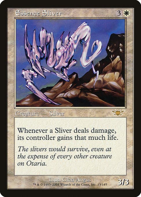 Essence Sliver from Legions (Rare)