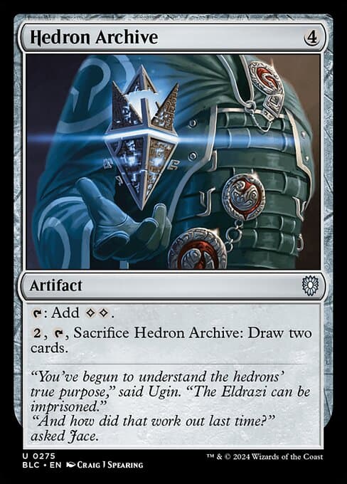 Hedron Archive from Bloomburrow Commander (Uncommon)