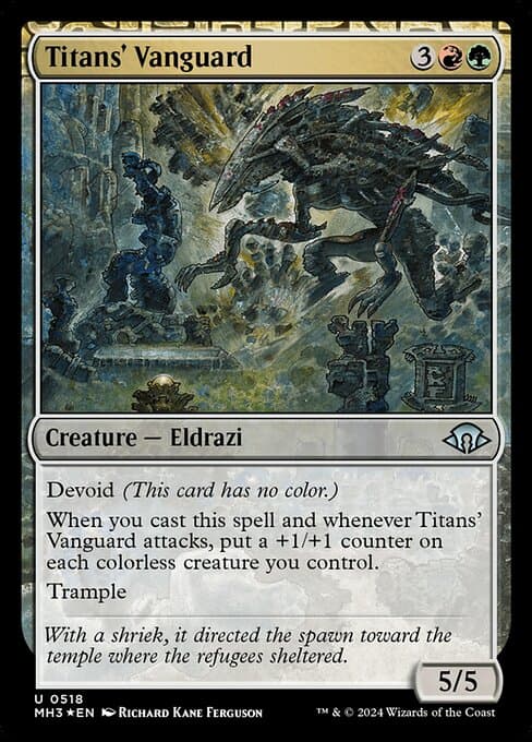 Titans' Vanguard from Modern Horizons 3 (Uncommon)