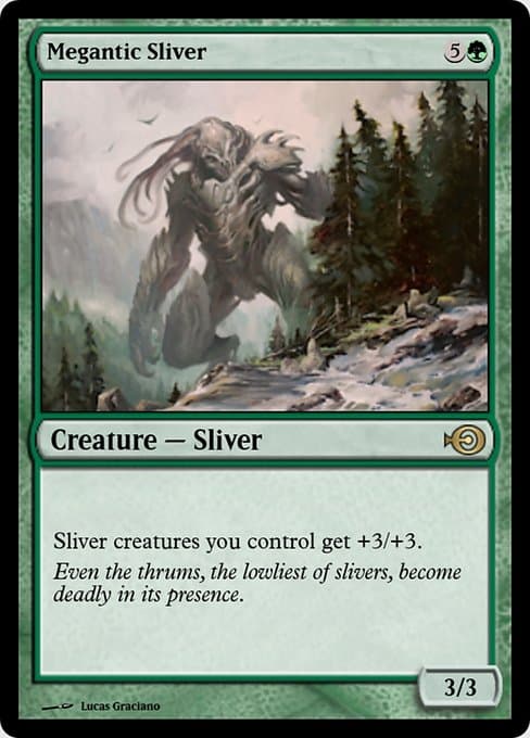 Megantic Sliver from Magic Online Promos (Rare)