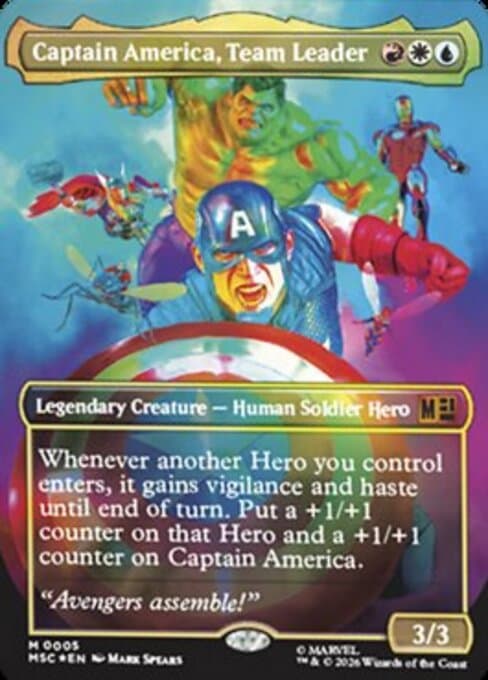 Captain America, Team Leader (Mythic)