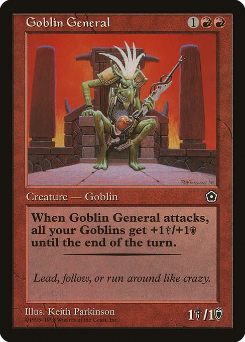 Goblin General from Portal Second Age (Rare)
