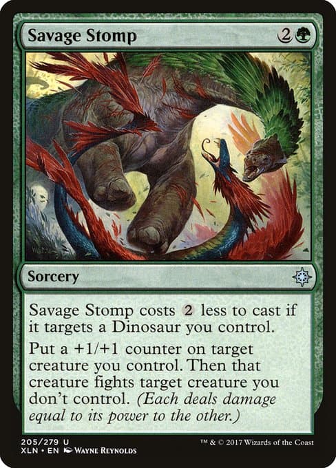Savage Stomp from Ixalan (Uncommon)