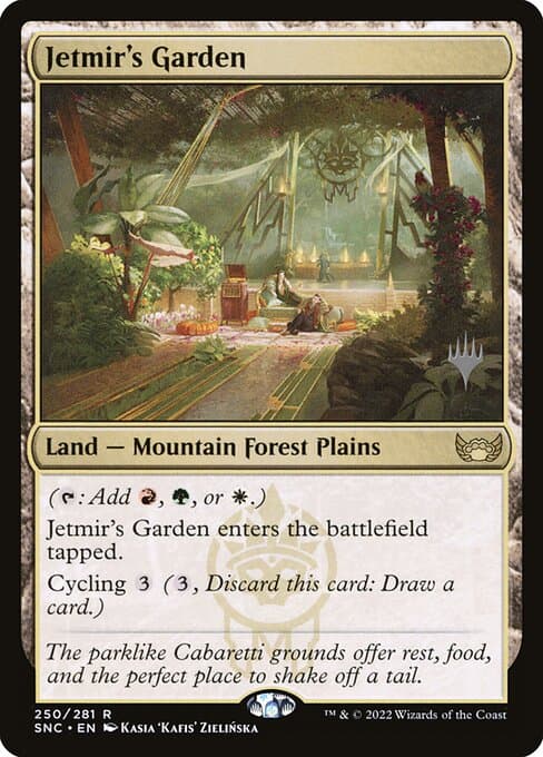 Jetmir's Garden from Streets of New Capenna Promos (Rare)