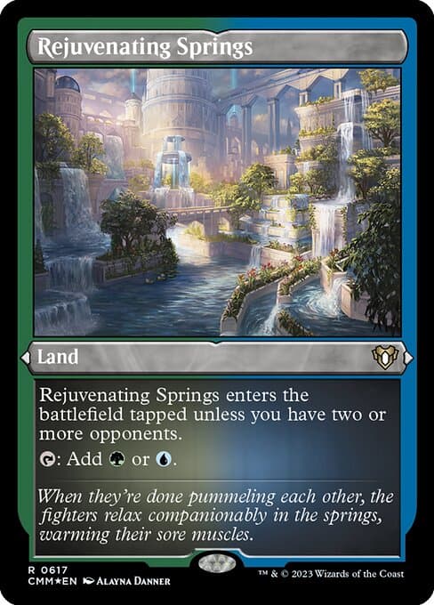 Rejuvenating Springs from Commander Masters (Rare)