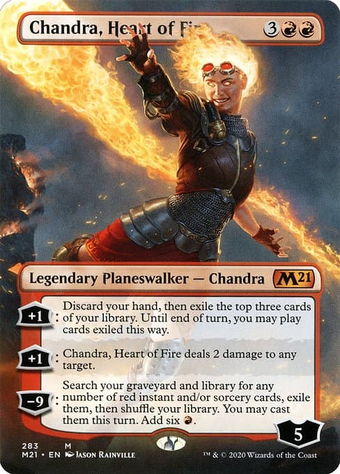 Chandra, Heart of Fire from Core Set 2021 (Mythic)