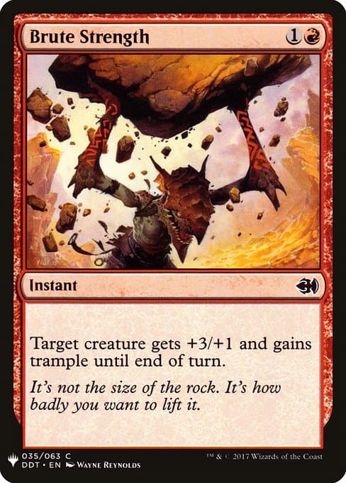 Brute Strength from The List (Common)