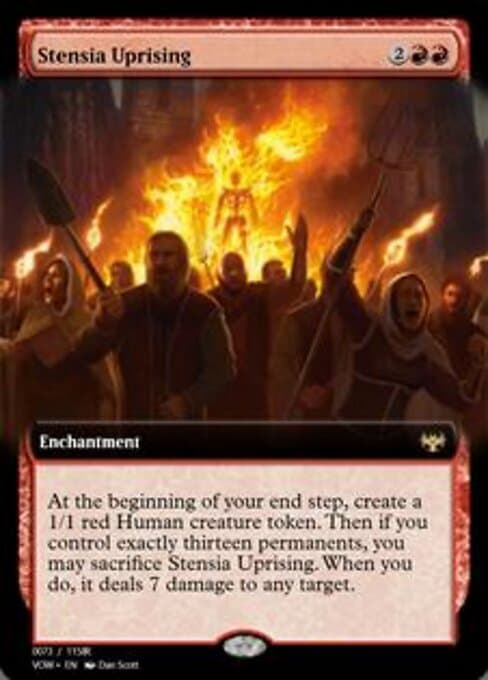 Stensia Uprising from Magic Online Promos (Rare)