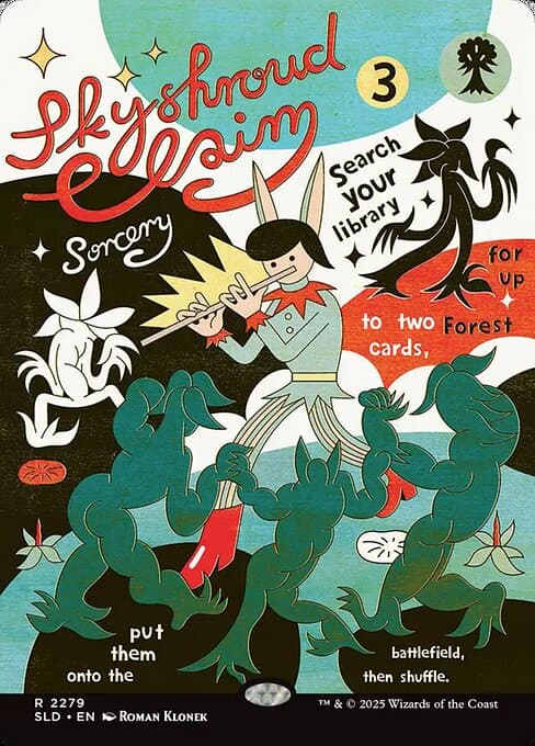 Skyshroud Claim from Secret Lair Drop (Rare)